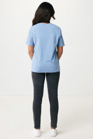 IQONIQ Sierra Lightweight T-Shirt aus recycelter Baumwolle light heather blue bedrucken, Art.-Nr. T9104.042.S IQONIQ Sierra Lightweight T-Shirt aus recycelter Baumwolle light heather blue bedrucken, Art.-Nr. T9104.042.S