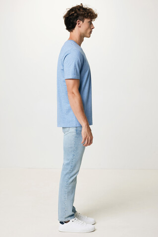 IQONIQ Sierra Lightweight T-Shirt aus recycelter Baumwolle light heather blue bedrucken, Art.-Nr. T9104.042.S IQONIQ Sierra Lightweight T-Shirt aus recycelter Baumwolle light heather blue bedrucken, Art.-Nr. T9104.042.S