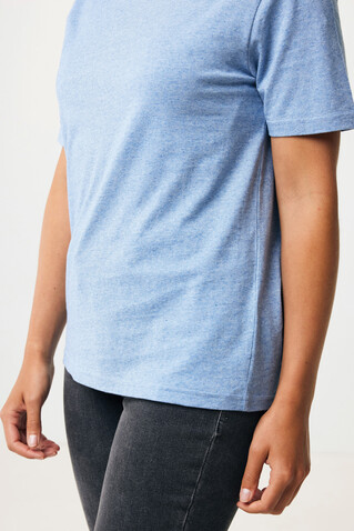 IQONIQ Sierra Lightweight T-Shirt aus recycelter Baumwolle light heather blue bedrucken, Art.-Nr. T9104.042.S IQONIQ Sierra Lightweight T-Shirt aus recycelter Baumwolle light heather blue bedrucken, Art.-Nr. T9104.042.S