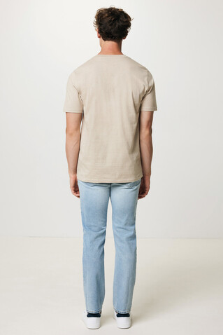 IQONIQ Sierra Lightweight T-Shirt aus recycelter Baumwolle light heather brown bedrucken, Art.-Nr. T9104.041.XS IQONIQ Sierra Lightweight T-Shirt aus recycelter Baumwolle light heather brown bedrucken, Art.-Nr. T9104.041.XS