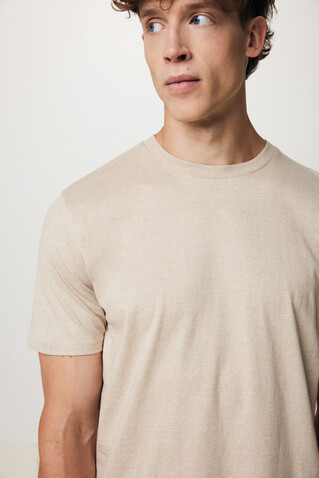 IQONIQ Sierra Lightweight T-Shirt aus recycelter Baumwolle light heather brown bedrucken, Art.-Nr. T9104.041.XS IQONIQ Sierra Lightweight T-Shirt aus recycelter Baumwolle light heather brown bedrucken, Art.-Nr. T9104.041.XS