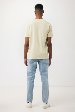 IQONIQ Sierra Lightweight T-Shirt aus recycelter Baumwolle cream yellow bedrucken, Art.-Nr. T9104.036.XL IQONIQ Sierra Lightweight T-Shirt aus recycelter Baumwolle cream yellow bedrucken, Art.-Nr. T9104.036.XL
