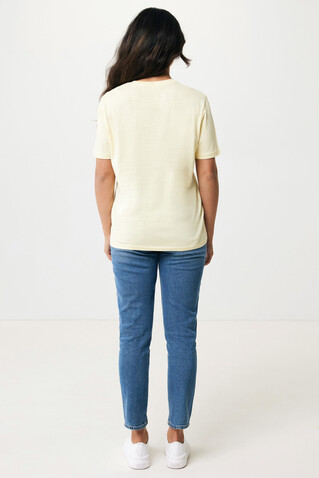 IQONIQ Sierra Lightweight T-Shirt aus recycelter Baumwolle cream yellow bedrucken, Art.-Nr. T9104.036.XL IQONIQ Sierra Lightweight T-Shirt aus recycelter Baumwolle cream yellow bedrucken, Art.-Nr. T9104.036.XL
