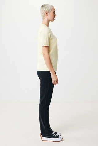 IQONIQ Sierra Lightweight T-Shirt aus recycelter Baumwolle cream yellow bedrucken, Art.-Nr. T9104.036.XL IQONIQ Sierra Lightweight T-Shirt aus recycelter Baumwolle cream yellow bedrucken, Art.-Nr. T9104.036.XL