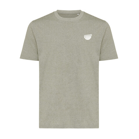 IQONIQ Sierra Lightweight T-Shirt aus recycelter Baumwolle light heather green bedrucken, Art.-Nr. T9104.033.XXXL