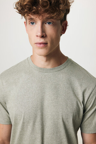 IQONIQ Sierra Lightweight T-Shirt aus recycelter Baumwolle light heather green bedrucken, Art.-Nr. T9104.033.XXXL