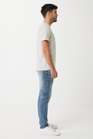 IQONIQ Sierra Lightweight T-Shirt aus recycelter Baumwolle light heather grey bedrucken, Art.-Nr. T9104.032.L IQONIQ Sierra Lightweight T-Shirt aus recycelter Baumwolle light heather grey bedrucken, Art.-Nr. T9104.032.L