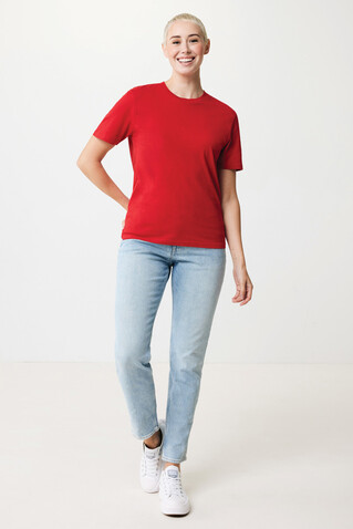 IQONIQ Sierra Lightweight T-Shirt aus recycelter Baumwolle rot bedrucken, Art.-Nr. T9104.029.XS IQONIQ Sierra Lightweight T-Shirt aus recycelter Baumwolle rot bedrucken, Art.-Nr. T9104.029.XS