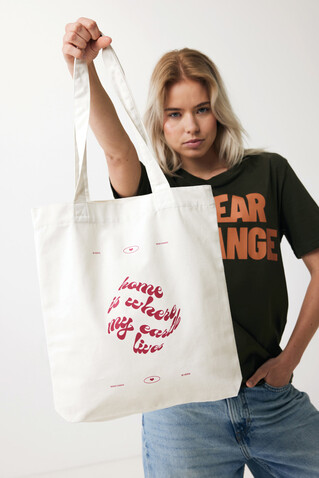 IQONIQ Sierra Lightweight T-Shirt aus recycelter Baumwolle khaki bedrucken, Art.-Nr. T9104.020.XS