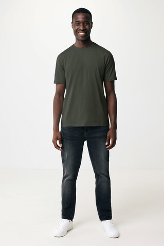 IQONIQ Sierra Lightweight T-Shirt aus recycelter Baumwolle khaki bedrucken, Art.-Nr. T9104.020.XS