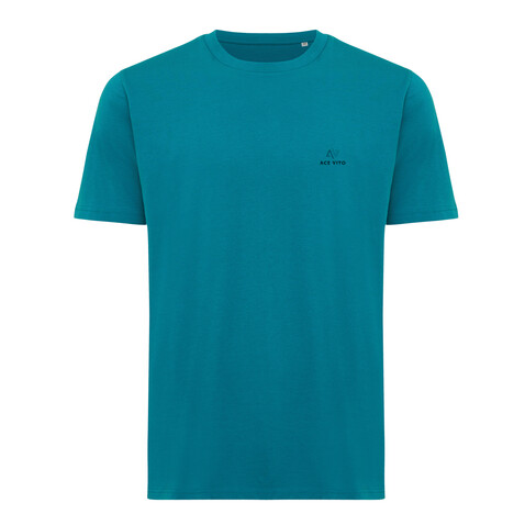 IQONIQ Sierra Lightweight T-Shirt aus recycelter Baumwolle verdigris bedrucken, Art.-Nr. T9104.009.L IQONIQ Sierra Lightweight T-Shirt aus recycelter Baumwolle verdigris bedrucken, Art.-Nr. T9104.009.L