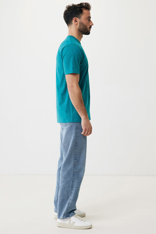 IQONIQ Sierra Lightweight T-Shirt aus recycelter Baumwolle verdigris bedrucken, Art.-Nr. T9104.009.L IQONIQ Sierra Lightweight T-Shirt aus recycelter Baumwolle verdigris bedrucken, Art.-Nr. T9104.009.L