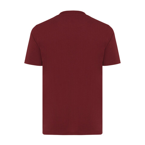 IQONIQ Sierra Lightweight T-Shirt aus recycelter Baumwolle burgunderrot bedrucken, Art.-Nr. T9104.007.L