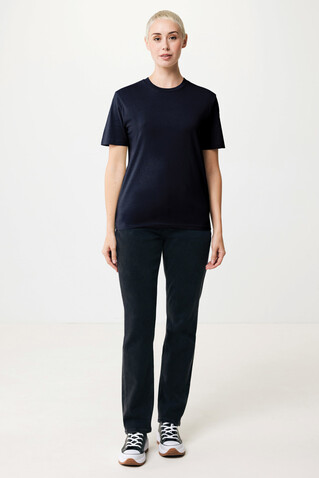 IQONIQ Sierra Lightweight T-Shirt aus recycelter Baumwolle navy blau bedrucken, Art.-Nr. T9104.002.M