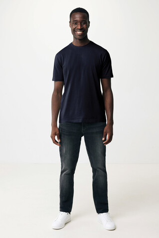IQONIQ Sierra Lightweight T-Shirt aus recycelter Baumwolle navy blau bedrucken, Art.-Nr. T9104.002.M