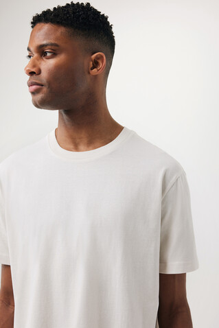 Iqoniq Teide T-Shirt aus recycelter Baumwolle ivory white bedrucken, Art.-Nr. T9105.040.XXXL