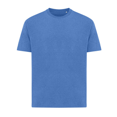 IQONIQ Teide T-Shirt aus recycelter Baumwolle heather blue bedrucken, Art.-Nr. T9105.024.XS IQONIQ Teide T-Shirt aus recycelter Baumwolle heather blue bedrucken, Art.-Nr. T9105.024.XS