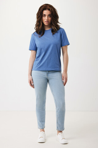 IQONIQ Teide T-Shirt aus recycelter Baumwolle heather blue bedrucken, Art.-Nr. T9105.024.XS IQONIQ Teide T-Shirt aus recycelter Baumwolle heather blue bedrucken, Art.-Nr. T9105.024.XS