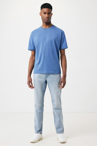 IQONIQ Teide T-Shirt aus recycelter Baumwolle heather blue bedrucken, Art.-Nr. T9105.024.XS IQONIQ Teide T-Shirt aus recycelter Baumwolle heather blue bedrucken, Art.-Nr. T9105.024.XS
