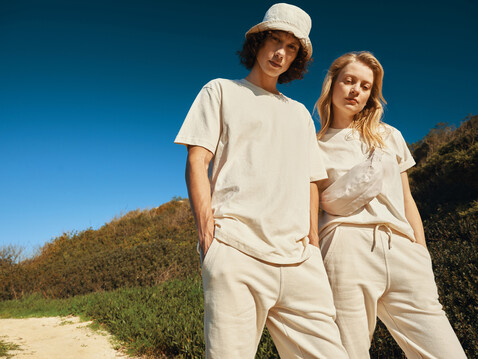 IQONIQ Teide T-Shirt aus recycelter Baumwolle natural raw bedrucken, Art.-Nr. T9105.018.XXS IQONIQ Teide T-Shirt aus recycelter Baumwolle natural raw bedrucken, Art.-Nr. T9105.018.XXS