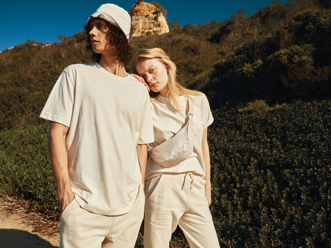 IQONIQ Teide T-Shirt aus recycelter Baumwolle natural raw bedrucken, Art.-Nr. T9105.018.XXS IQONIQ Teide T-Shirt aus recycelter Baumwolle natural raw bedrucken, Art.-Nr. T9105.018.XXS