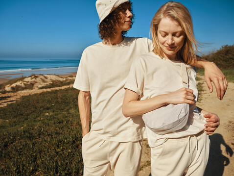 IQONIQ Teide T-Shirt aus recycelter Baumwolle natural raw bedrucken, Art.-Nr. T9105.018.XXS IQONIQ Teide T-Shirt aus recycelter Baumwolle natural raw bedrucken, Art.-Nr. T9105.018.XXS