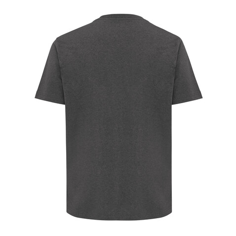 IQONIQ Teide T-Shirt aus recycelter Baumwolle heather anthracite bedrucken, Art.-Nr. T9105.014.XL