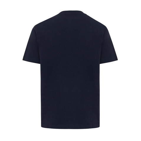 IQONIQ Teide T-Shirt aus recycelter Baumwolle navy blau bedrucken, Art.-Nr. T9105.002.S