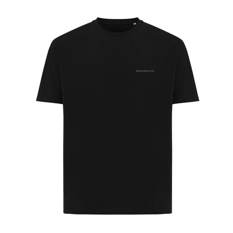 IQONIQ Teide T-Shirt aus recycelter Baumwolle schwarz bedrucken, Art.-Nr. T9105.001.XXL IQONIQ Teide T-Shirt aus recycelter Baumwolle schwarz bedrucken, Art.-Nr. T9105.001.XXL