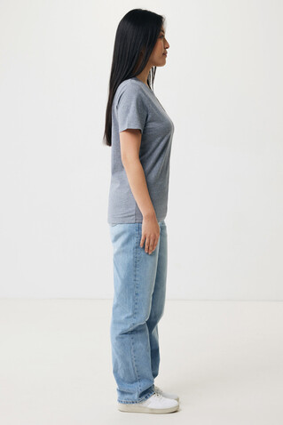IQONIQ Brett T-Shirt aus recycelter Baumwolle light heather navy bedrucken, Art.-Nr. T9107.043.XXXL