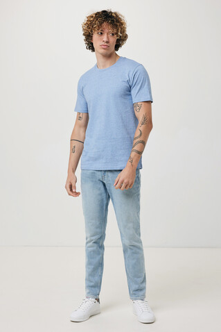 IQONIQ Brett T-Shirt aus recycelter Baumwolle light heather blue bedrucken, Art.-Nr. T9107.042.XXS IQONIQ Brett T-Shirt aus recycelter Baumwolle light heather blue bedrucken, Art.-Nr. T9107.042.XXS