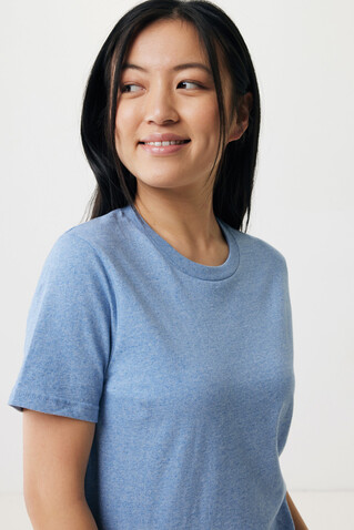 IQONIQ Brett T-Shirt aus recycelter Baumwolle light heather blue bedrucken, Art.-Nr. T9107.042.XXS IQONIQ Brett T-Shirt aus recycelter Baumwolle light heather blue bedrucken, Art.-Nr. T9107.042.XXS