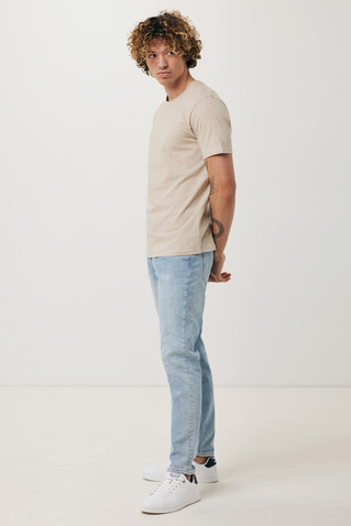 IQONIQ Brett T-Shirt aus recycelter Baumwolle light heather brown bedrucken, Art.-Nr. T9107.041.L IQONIQ Brett T-Shirt aus recycelter Baumwolle light heather brown bedrucken, Art.-Nr. T9107.041.L