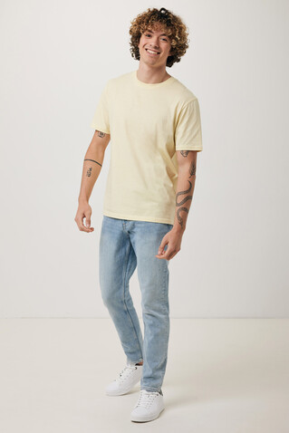 IQONIQ Brett T-Shirt aus recycelter Baumwolle cream yellow bedrucken, Art.-Nr. T9107.036.S IQONIQ Brett T-Shirt aus recycelter Baumwolle cream yellow bedrucken, Art.-Nr. T9107.036.S