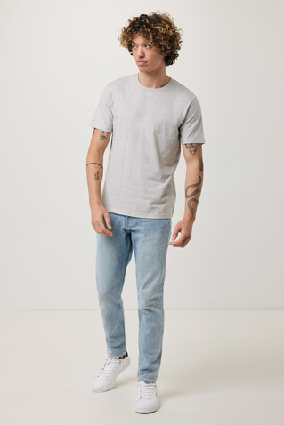 IQONIQ Brett T-Shirt aus recycelter Baumwolle light heather grey bedrucken, Art.-Nr. T9107.032.5XL IQONIQ Brett T-Shirt aus recycelter Baumwolle light heather grey bedrucken, Art.-Nr. T9107.032.5XL