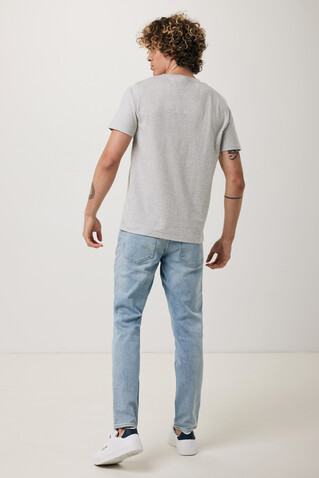 IQONIQ Brett T-Shirt aus recycelter Baumwolle light heather grey bedrucken, Art.-Nr. T9107.032.5XL IQONIQ Brett T-Shirt aus recycelter Baumwolle light heather grey bedrucken, Art.-Nr. T9107.032.5XL