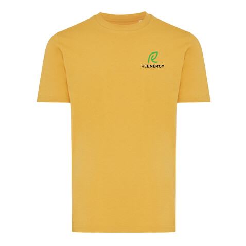 IQONIQ Brett T-Shirt aus recycelter Baumwolle ochre yellow bedrucken, Art.-Nr. T9107.021.XXXL IQONIQ Brett T-Shirt aus recycelter Baumwolle ochre yellow bedrucken, Art.-Nr. T9107.021.XXXL