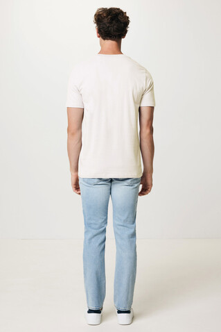 IQONIQ Brett T-Shirt aus recycelter Baumwolle natural raw bedrucken, Art.-Nr. T9107.018.M
