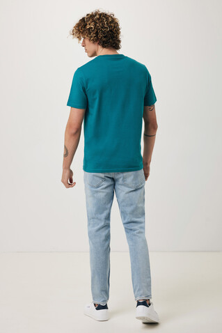 IQONIQ Brett T-Shirt aus recycelter Baumwolle verdigris bedrucken, Art.-Nr. T9107.009.L IQONIQ Brett T-Shirt aus recycelter Baumwolle verdigris bedrucken, Art.-Nr. T9107.009.L