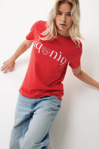 IQONIQ Brett T-Shirt aus recycelter Baumwolle luscious red bedrucken, Art.-Nr. T9107.008.XXL IQONIQ Brett T-Shirt aus recycelter Baumwolle luscious red bedrucken, Art.-Nr. T9107.008.XXL