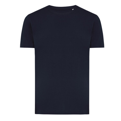 IQONIQ Brett T-Shirt aus recycelter Baumwolle navy blau bedrucken, Art.-Nr. T9107.002.XL