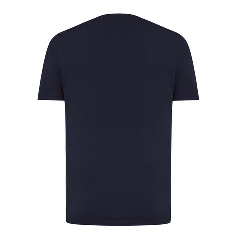 IQONIQ Brett T-Shirt aus recycelter Baumwolle navy blau bedrucken, Art.-Nr. T9107.002.XL