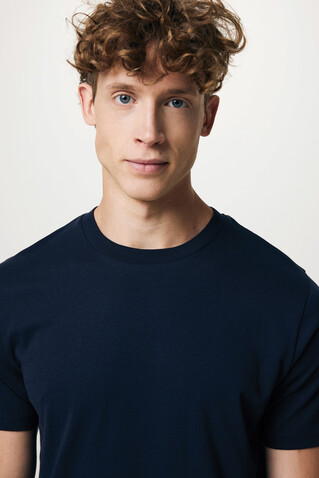 IQONIQ Brett T-Shirt aus recycelter Baumwolle navy blau bedrucken, Art.-Nr. T9107.002.XL