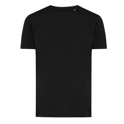 IQONIQ Brett T-Shirt aus recycelter Baumwolle schwarz bedrucken, Art.-Nr. T9107.001.4XL