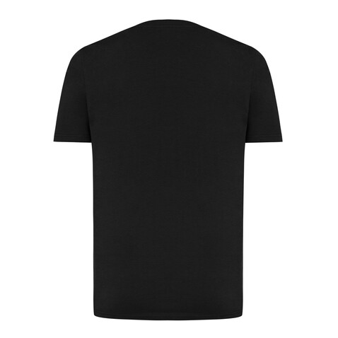 IQONIQ Brett T-Shirt aus recycelter Baumwolle schwarz bedrucken, Art.-Nr. T9107.001.4XL