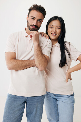 IQONIQ Yosemite Piqué-Poloshirt aus recycelter Baumwolle cloud pink bedrucken, Art.-Nr. T9200.039.L