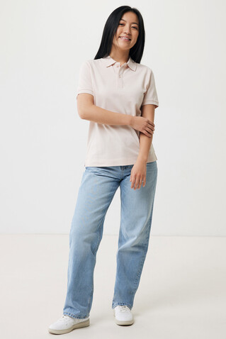 IQONIQ Yosemite Piqué-Poloshirt aus recycelter Baumwolle cloud pink bedrucken, Art.-Nr. T9200.039.L