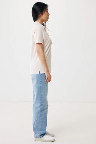 IQONIQ Yosemite Piqué-Poloshirt aus recycelter Baumwolle cloud pink bedrucken, Art.-Nr. T9200.039.L