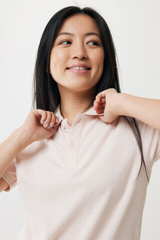 IQONIQ Yosemite Piqué-Poloshirt aus recycelter Baumwolle cloud pink bedrucken, Art.-Nr. T9200.039.L