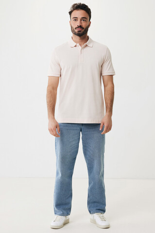 IQONIQ Yosemite Piqué-Poloshirt aus recycelter Baumwolle cloud pink bedrucken, Art.-Nr. T9200.039.L